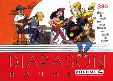 Diapason rouge volume 2 : 400 chants de variétés française et internationale Visual